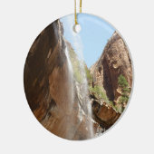 Emerald Pool Falls II aus dem Zion National Park Keramikornament (Links)