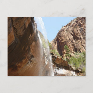 Emerald Pool Falls II aus dem Zion National Park Postkarte