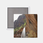 Emerald Pool Falls III von Zion National Park Magnet (Vorderseite/Rückseite)