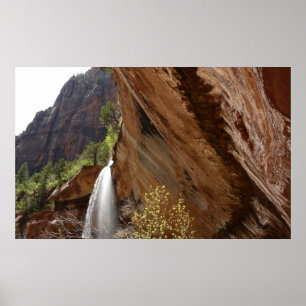 Emerald Pool Falls III von Zion National Park Poster