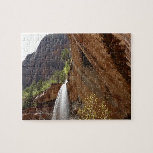 Emerald Pool Falls III von Zion National Park Puzzle (Horizontal)