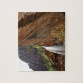 Emerald Pool Falls III von Zion National Park Puzzle (Vertikal)
