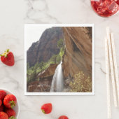 Emerald Pool Falls III von Zion National Park Serviette (Beispiel)