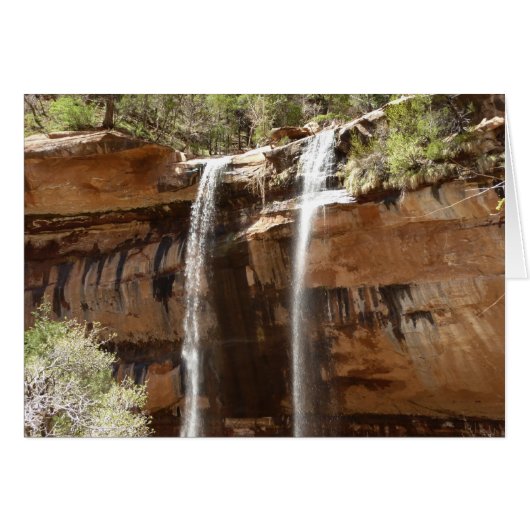 Emerald Pool Falls IV von Zion National Park (Vorderseite (Horizontal))