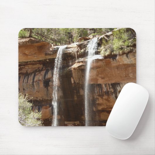 Emerald Pool Falls IV von Zion National Park Mousepad (Mit Mouse)