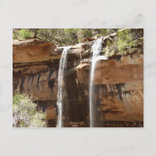 Emerald Pool Falls IV von Zion National Park Postkarte
