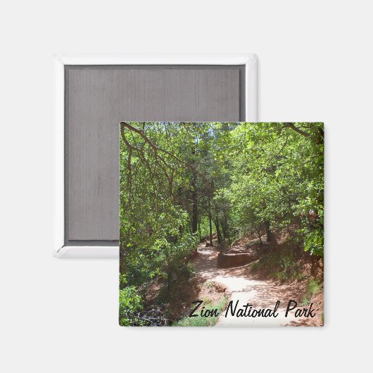 Emerald Pool Trail - Zion National Park Magnet (Vorderseite/Rückseite)