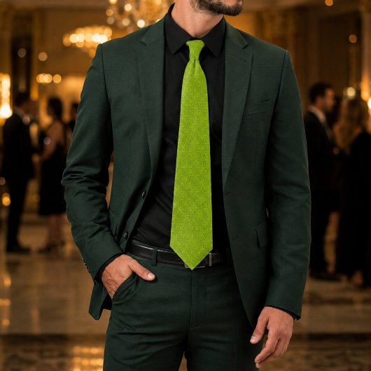 Emerald Pulse Texturiert Krawatte