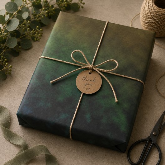 Emerald Refrain Seidenpapier