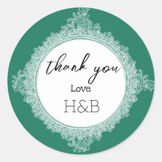 Emerald Regal Sticker (Vorderseite)