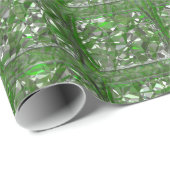Emerald Rimple Elegance Geschenkpapier (Rolleneckpunkt)