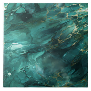 Emerald River, Hyper Realistic, Nahtlos Fliese