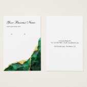 Emerald Rock Golden Earring Display Cards (Vorne & Hinten)