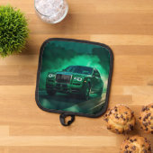 Emerald Rolls Topflappen (Oben Unten)