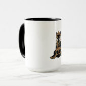Emerald Royal Cat Empress Tote Bag Tasse (Vorderseite Links)