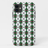 Emerald Ruby Diamond Gemstone Art Red Green Case-Mate iPhone Hülle (Rückseite)