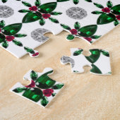 Emerald Ruby Diamond Gemstone Art Red Green Puzzle (Seite)