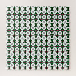 Emerald Ruby Diamond Gemstone Art Red Green Puzzle