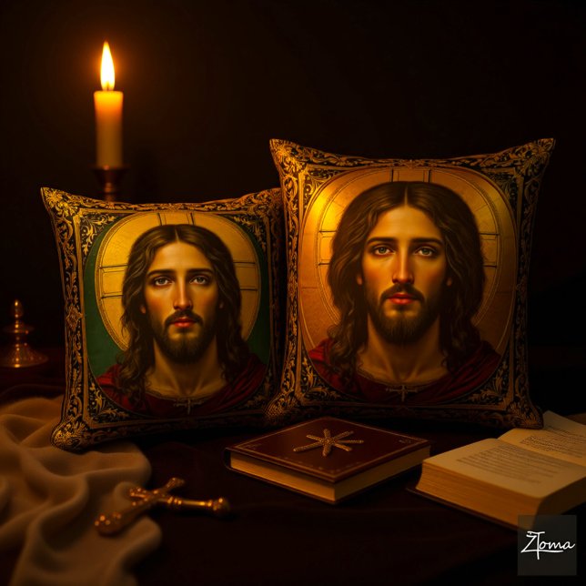 Emerald Sacred Icon - Jesus Kissen (Von Creator hochgeladen)