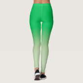 Emerald Sage Green Ombre Leggings (Rückseite)