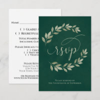 Emerald & Sage Laurel Verlasse Rustikale Hochzeit