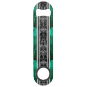 Emerald Scroll Cat Speedflaschenöffner (Vorderseite)