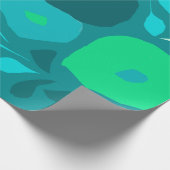 Emerald Sea Wrapping Paper Geschenkpapier (Ecke)