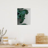 Emerald Seepferd Poster (Küche)