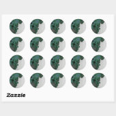 Emerald Seepferd Stickers (Blatt)