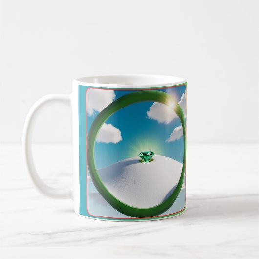 Emerald Serenity Tasse (Links)