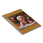 Emerald Smiple Cute Santa Notizblock (Rechte Seite)