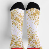 Emerald Smiple Süßer Weihnachtsmann Socken (Oben)
