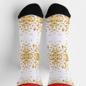 Emerald Smiple Süßer Weihnachtsmann Socken (Oben)