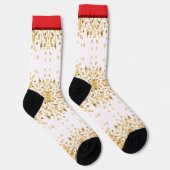 Emerald Smiple Süßer Weihnachtsmann Socken (Rechts)