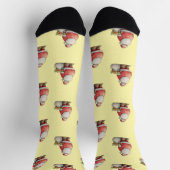 Emerald Smiple Süßer Weihnachtsmann Socken (Oben)