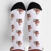 Emerald Smiple Süßer Weihnachtsmann Socken (Oben)