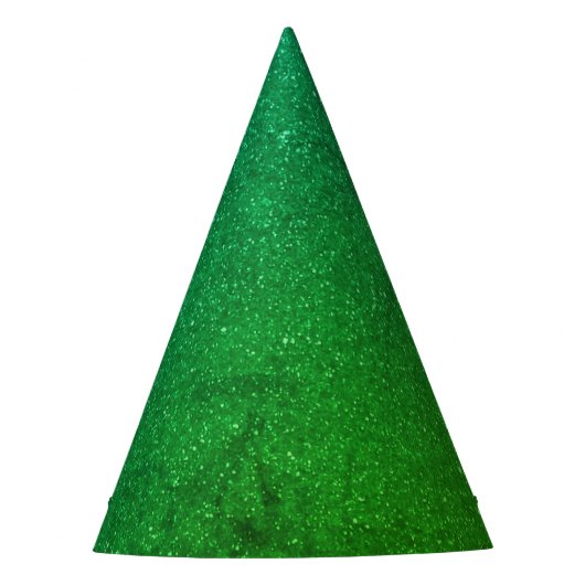 Emerald Spark Party Hat - Anpassbar und elegant Partyhütchen (Vorderseite)