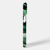 Emerald Splash Dynamics iPhone Case (Rückseite / Rechts)