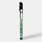 Emerald Splash Dynamics iPhone Case (Rückseite / Links)