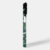 Emerald Splash Dynamics iPhone Case (Rückseite / Rechts)