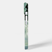 Emerald Splash Dynamics iPhone Case (Rückseite / Links)