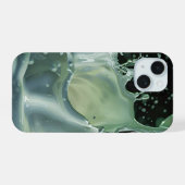 Emerald Splash Dynamics iPhone-Hülle iPhone 15 Hülle (Rückseite (Horizontal))