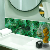 Emerald Spring - Zellen-Collage N1 Fliese