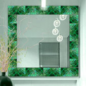 Emerald Spring - Zellen-Collage N1 Fliese