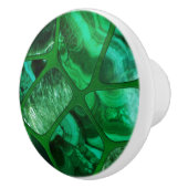 Emerald Spring - Zellen-Collage N2 Keramikknauf (Rechts)