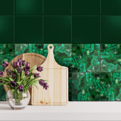 Emerald Spring - Zellen-Collage N4 Fliese