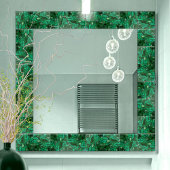 Emerald Spring - Zellen-Collage N4 Fliese