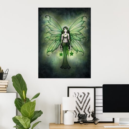 Emerald Star Fairy Poster (Heimbüro)