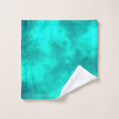 Emerald Storm Cloud-Effekt Badhandtuch Set (Waschlappen)