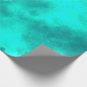 Emerald Storm Wrapping Paper Geschenkpapier (Ecke)